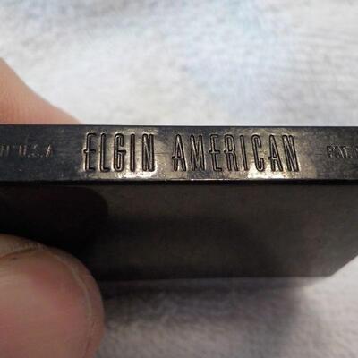 2- vintage lighters Elgin Classic and Park lighters..