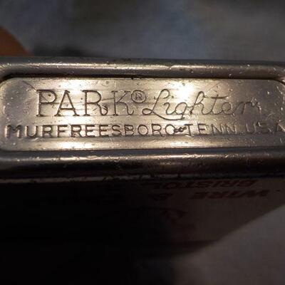 2- vintage lighters Elgin Classic and Park lighters..