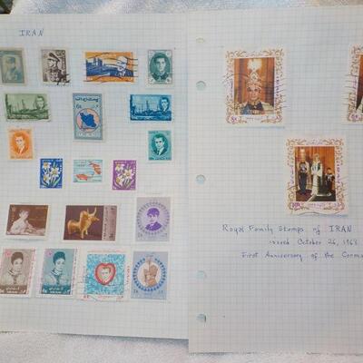 " Super RARE postage stamps from Iran .....