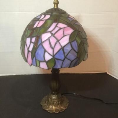 P - 1119. Tiffany Style Desk Lamp
