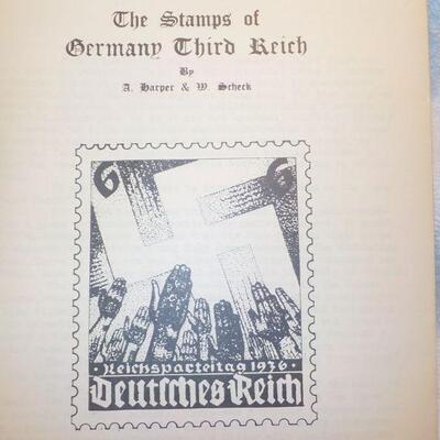 Original Book of " The Stamps of Germany Third Reich".