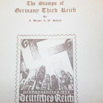 Original Book of " The Stamps of Germany Third Reich".