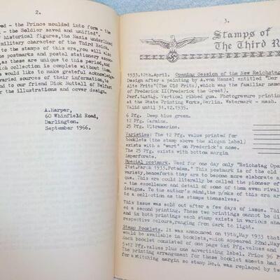 Original Book of " The Stamps of Germany Third Reich".