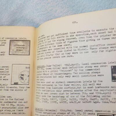 Original Book of " The Stamps of Germany Third Reich".