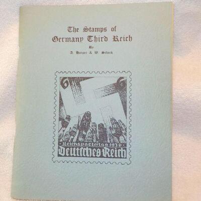 Original Book of " The Stamps of Germany Third Reich".
