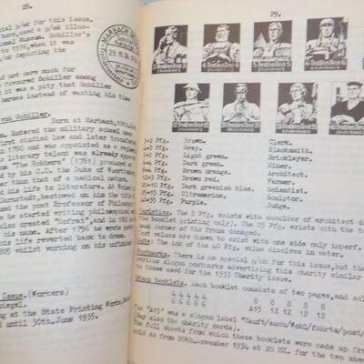 Original Book of " The Stamps of Germany Third Reich".