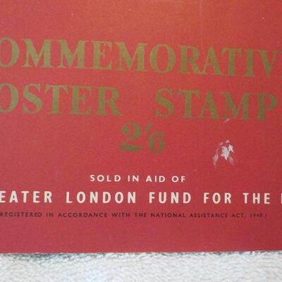 " Festival Of Britain Commemorative Poster Stamps." 1951