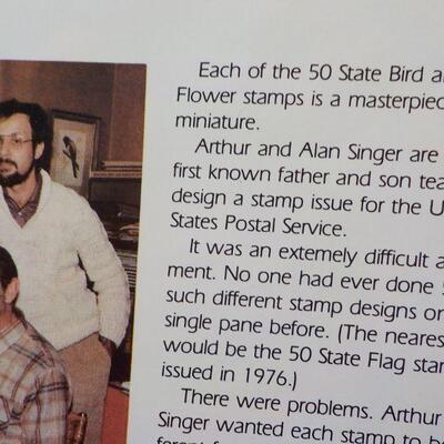 " 50 State Birds Stamps by USPS."