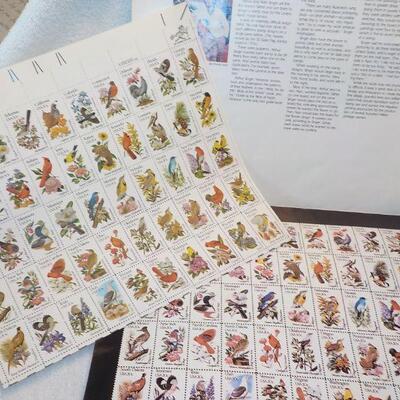 " 50 State Birds Stamps by USPS."
