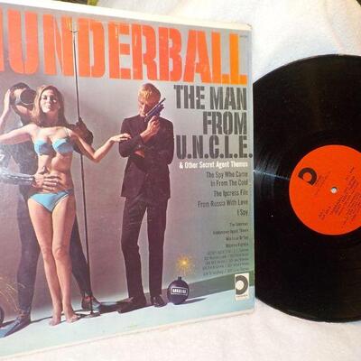 " Original THUNDERBALL LP album". The man from UNCLE".