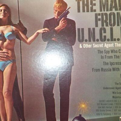 " Original THUNDERBALL LP album". The man from UNCLE".