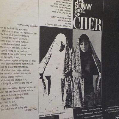 " Sonny side of Cher LP album."