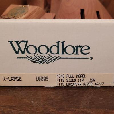 Lot 886: (2) Woodlore Shoe Trees x-large