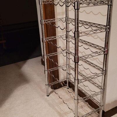 Lot 926: Metal Wine Rack
