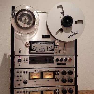 Lot 934: Vintage PIONEER Reel to Reel Player Stereo Open Tape Transformer RTU-11, Tape Amplifier TAU-11 Tested A+ 