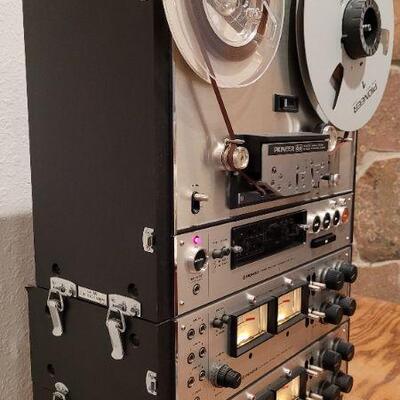 Lot 934: Vintage PIONEER Reel to Reel Player Stereo Open Tape Transformer RTU-11, Tape Amplifier TAU-11 Tested A+ 