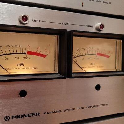 Lot 934: Vintage PIONEER Reel to Reel Player Stereo Open Tape Transformer RTU-11, Tape Amplifier TAU-11 Tested A+ 
