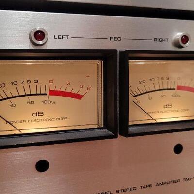Lot 934: Vintage PIONEER Reel to Reel Player Stereo Open Tape Transformer RTU-11, Tape Amplifier TAU-11 Tested A+ 
