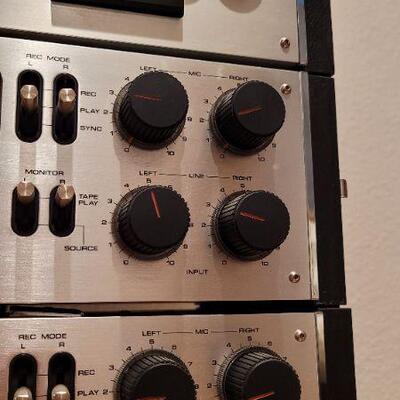 Lot 934: Vintage PIONEER Reel to Reel Player Stereo Open Tape Transformer RTU-11, Tape Amplifier TAU-11 Tested A+ 