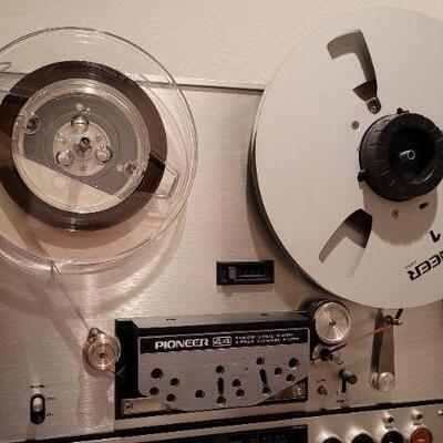 Lot 934: Vintage PIONEER Reel to Reel Player Stereo Open Tape Transformer RTU-11, Tape Amplifier TAU-11 Tested A+ 