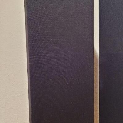 Lot 937: Pair of 3ft Tall VANDERSTEEN Model 1 Floor Speakers TESTED A+