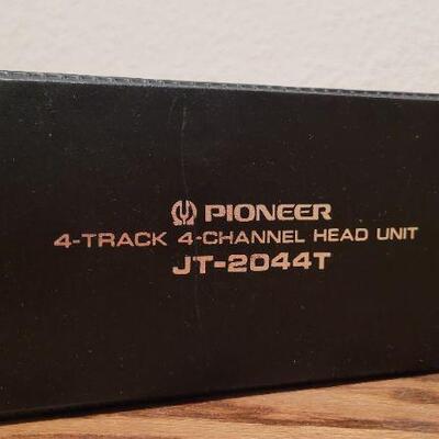 Lot 944: Vintage New Stock PIONEER 4-Track 4-Channel Head Unit JT-2044T