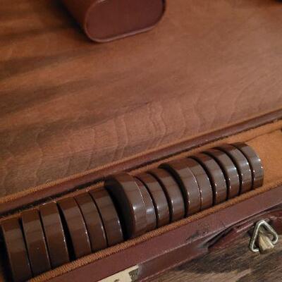 Lot 980: Vintage FRED ROBERTS COMPANY Mid Century Modern Backgammon Game