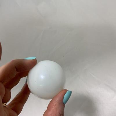.96. ANTIQUE | Small Milk Glass Egg 2.5â€