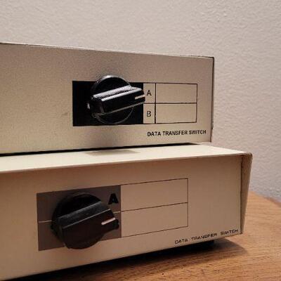 Lot 994: (2) Vintage Data Transfer Switches