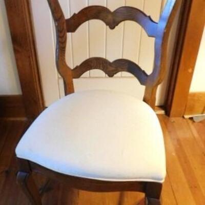 Beautiful Set of Six Formal Dining Set Chairs with Upholstered Seats Hickory, NC