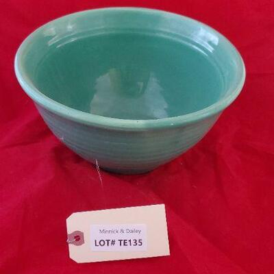 Green Ceramic Bowl