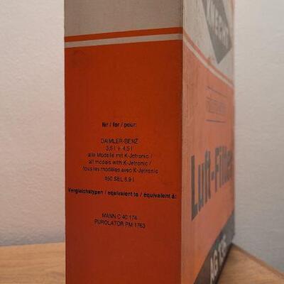 Lot 1050: Vintage New Stock KNECHT MERCEDES BENZ AG 135 Air Filter 
