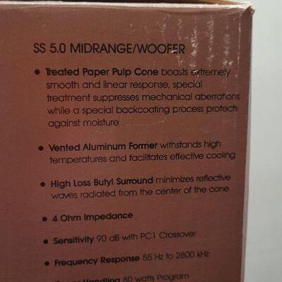 Lot 1051: Vintage New Stock SOUNDSTREAM SS 510 Component Speaker System