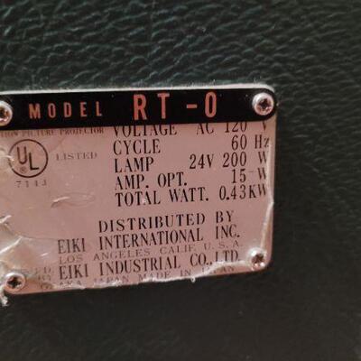 Lot 1055: Vintage EIKI RT-0 Projector TESTED A+