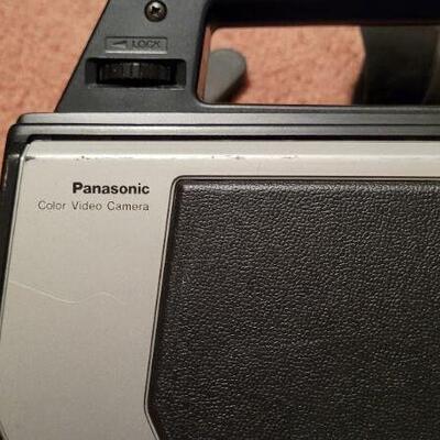 Lot 1058: Vintage PANASONIC Color Video Camera