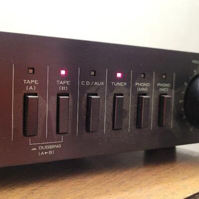 Lot 1059: Vintage KENWOOD Basic C1 Stereo Control Amplifier TESTED A+
