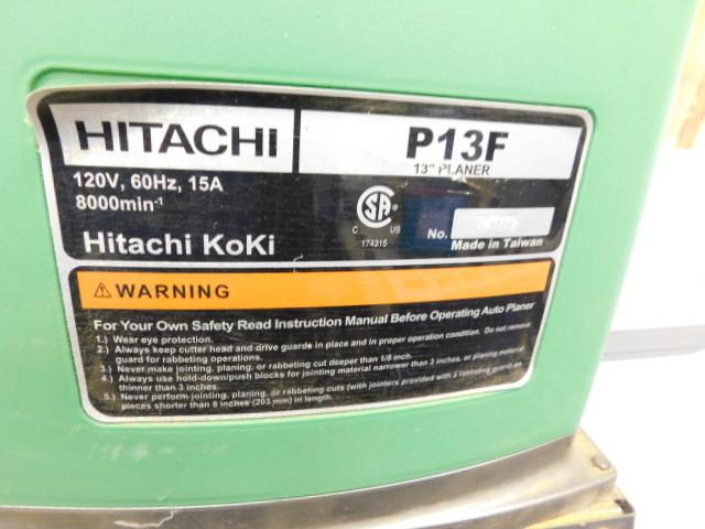 Hitachi p13f 2024 planer price
