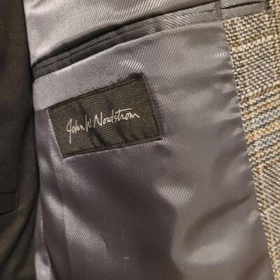 Lot 1076: (2) Mens Suit Jackets and (1) Pair of Dress Pants