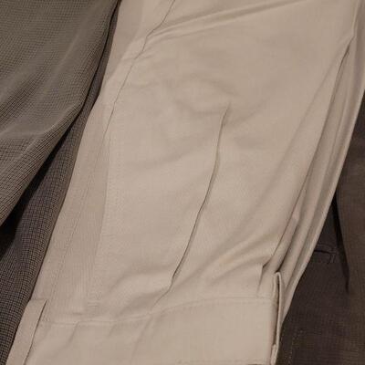 Lot 1077: (5) Pairs of Men's Dress Pants