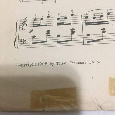 1457 = WWI Sheet Music 