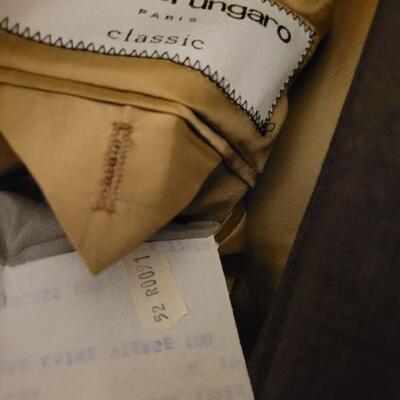 Lot 1082: (2) Men's Suits and a Corduroy Suit Jacket 