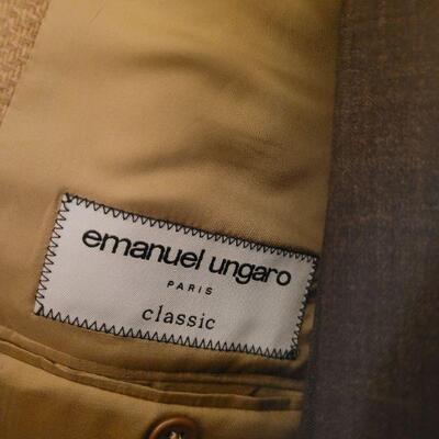 Lot 1082: (2) Men's Suits and a Corduroy Suit Jacket 