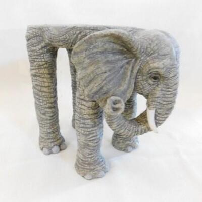 Ceramic Figural Elephant Plant or Book Stand 12