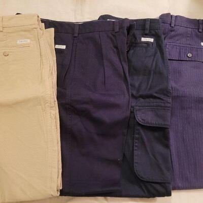 Lot 1107:  (4) Daniel Cremieux Men's Pants 