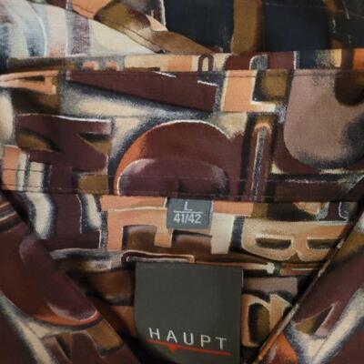 Lot 1121: (2) Haupt Short Sleeve Shirts 