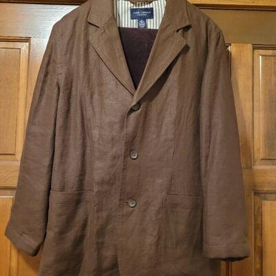 Lot 1129: Men's Daniel Cremieux Linen Jacket & Corduroy Pants