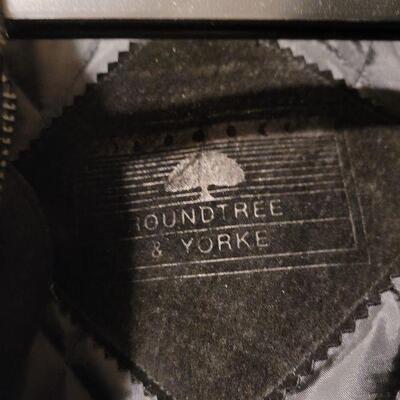 Lot 1131: Men's Black Sued Jacket 