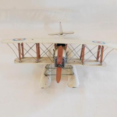 Metal Art Model British WWI Biplane 14