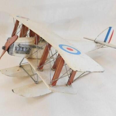 Metal Art Model British WWI Biplane 14