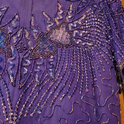 Lot 1157: Beaded & Sequin Dress 